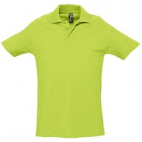 POLO PIQUÉ M/M 3 BOT SPRING VERDE MAÇÃ 